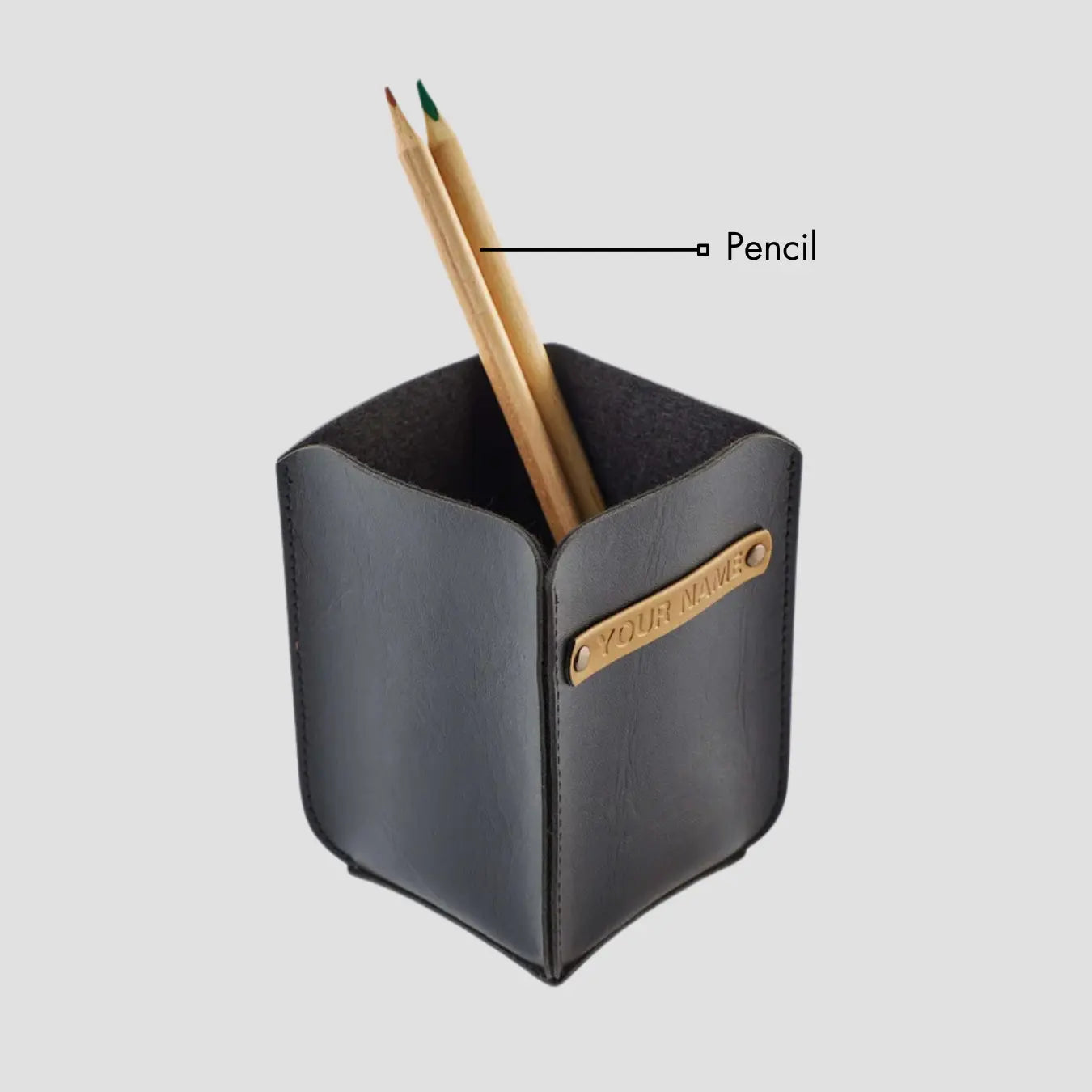 PERSONALISED PENSTAND - BLACK