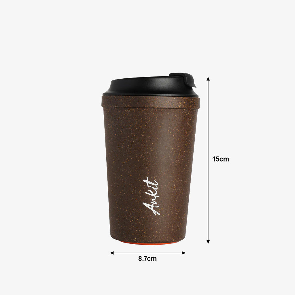 Personalised Never-Spill Coffee Cup