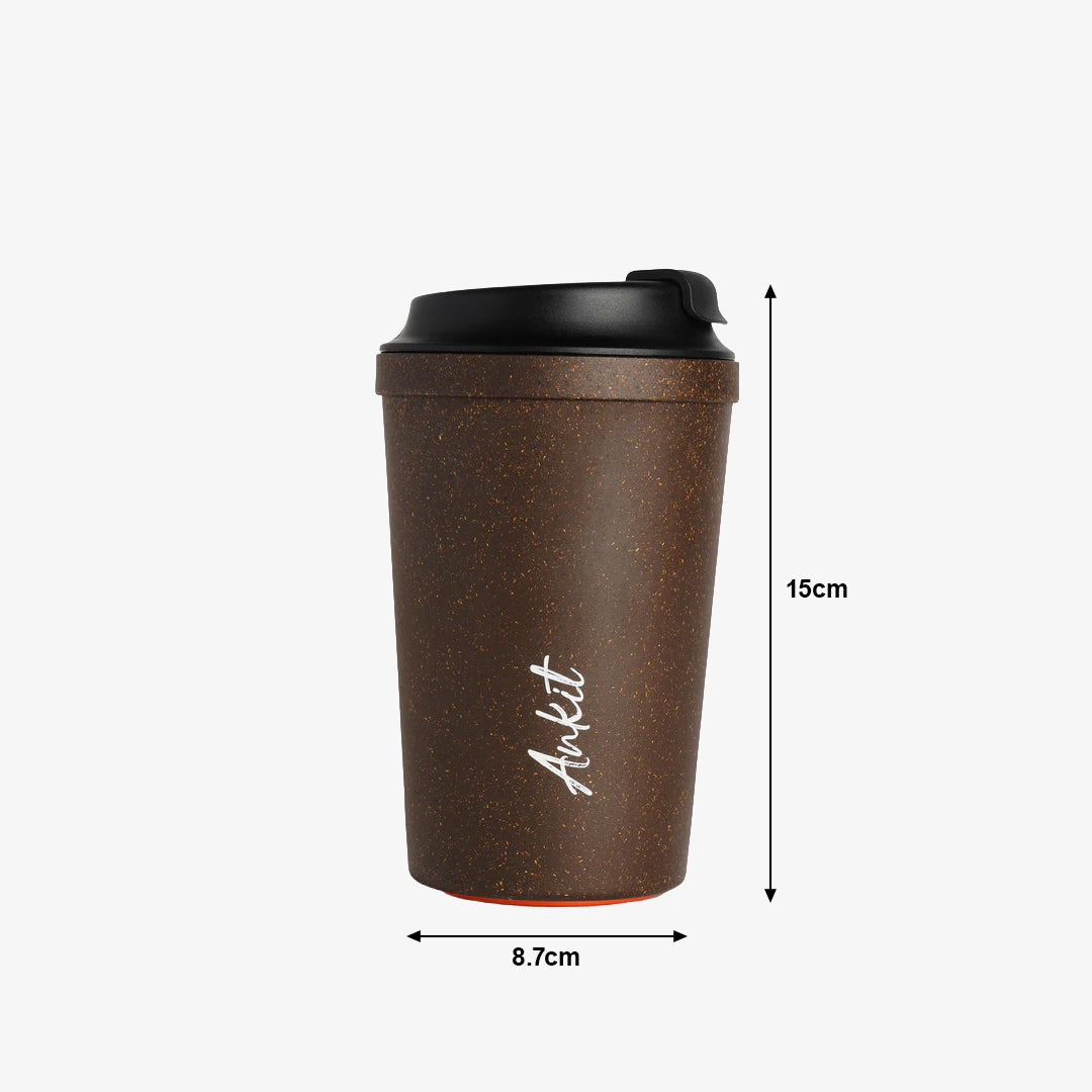 Personalised Never-Spill Coffee Cup