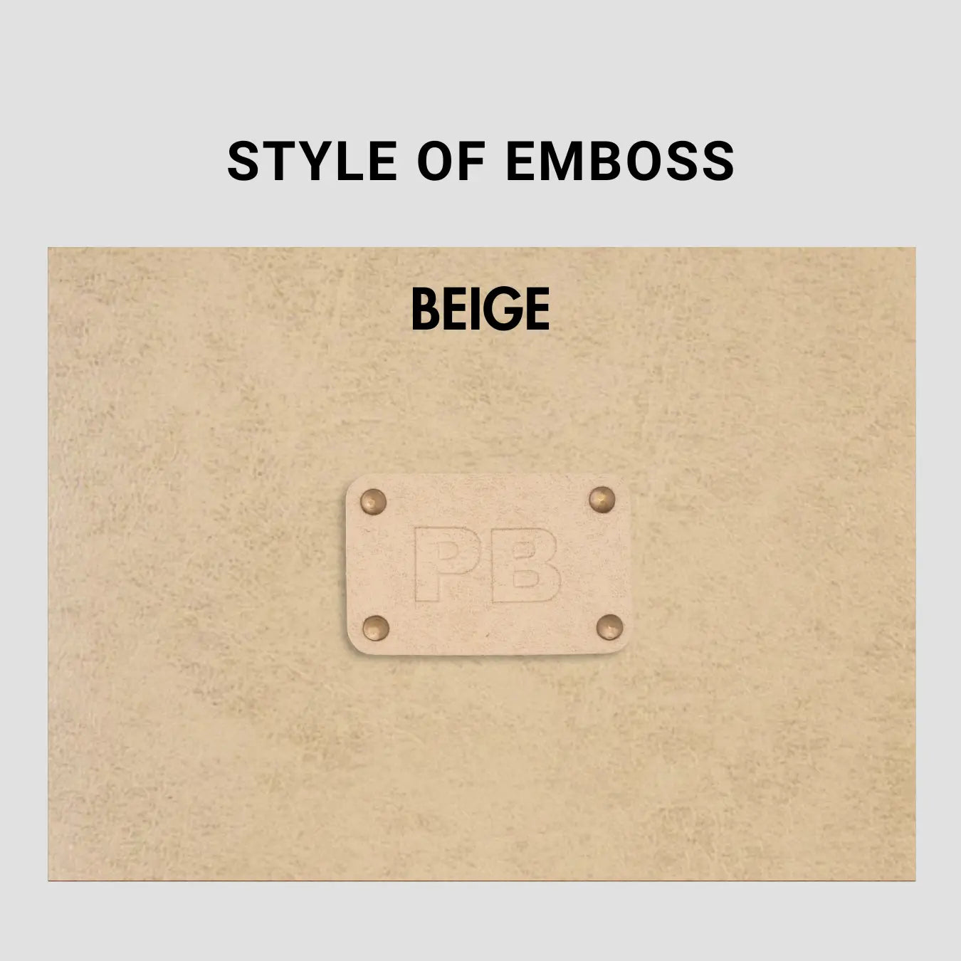 PERSONALISED TECH ORGANISER - BEIGE