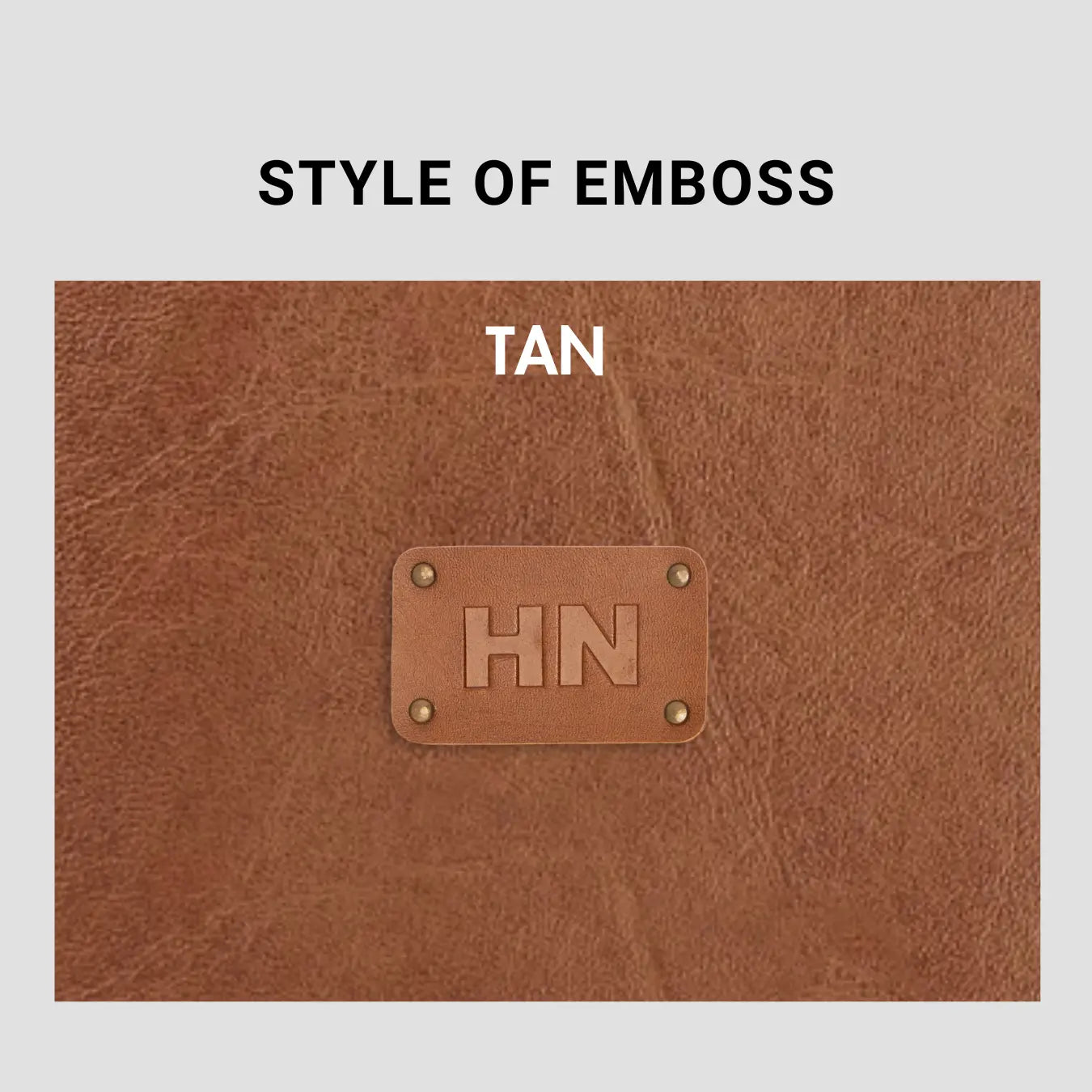 PERSONALISED DOPP KIT - TAN