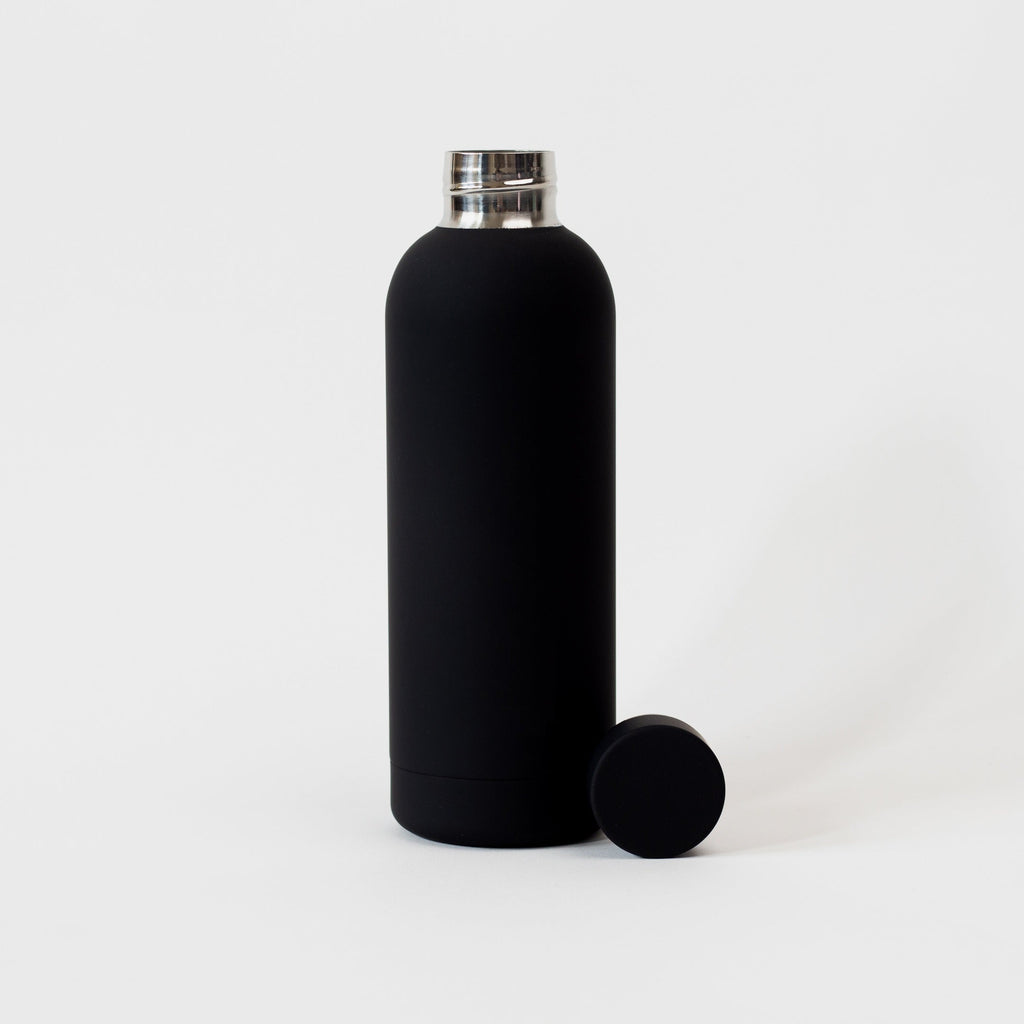 Kookumber - Personalised Water Bottle - Black