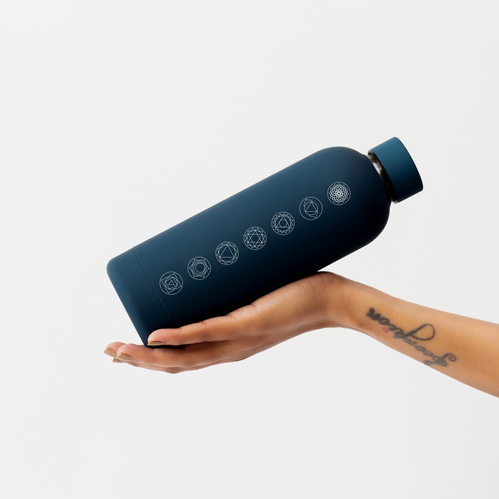 Kookumber - Personalised Water Bottle - Chakra Flow