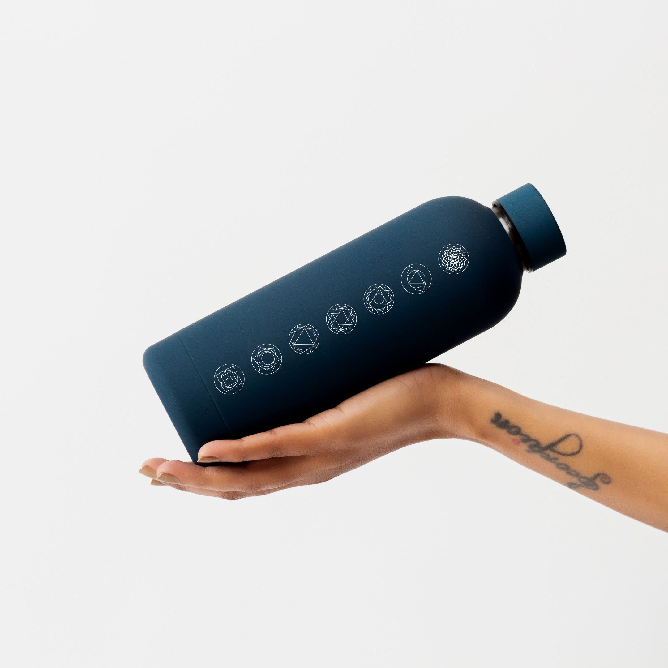 Kookumber - Personalised Water Bottle - Chakra Flow