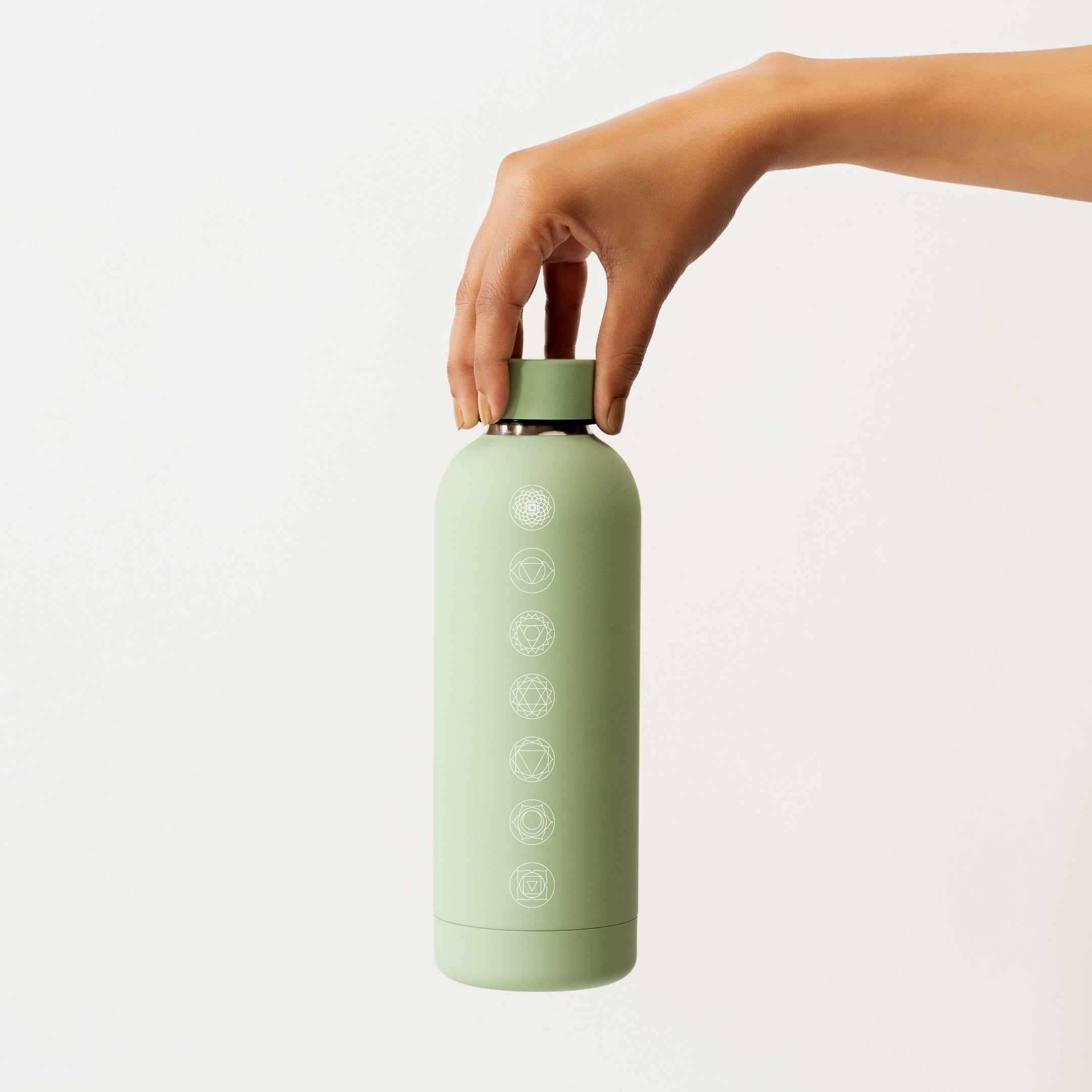 Kookumber - Personalised Water Bottle - Chakra Flow