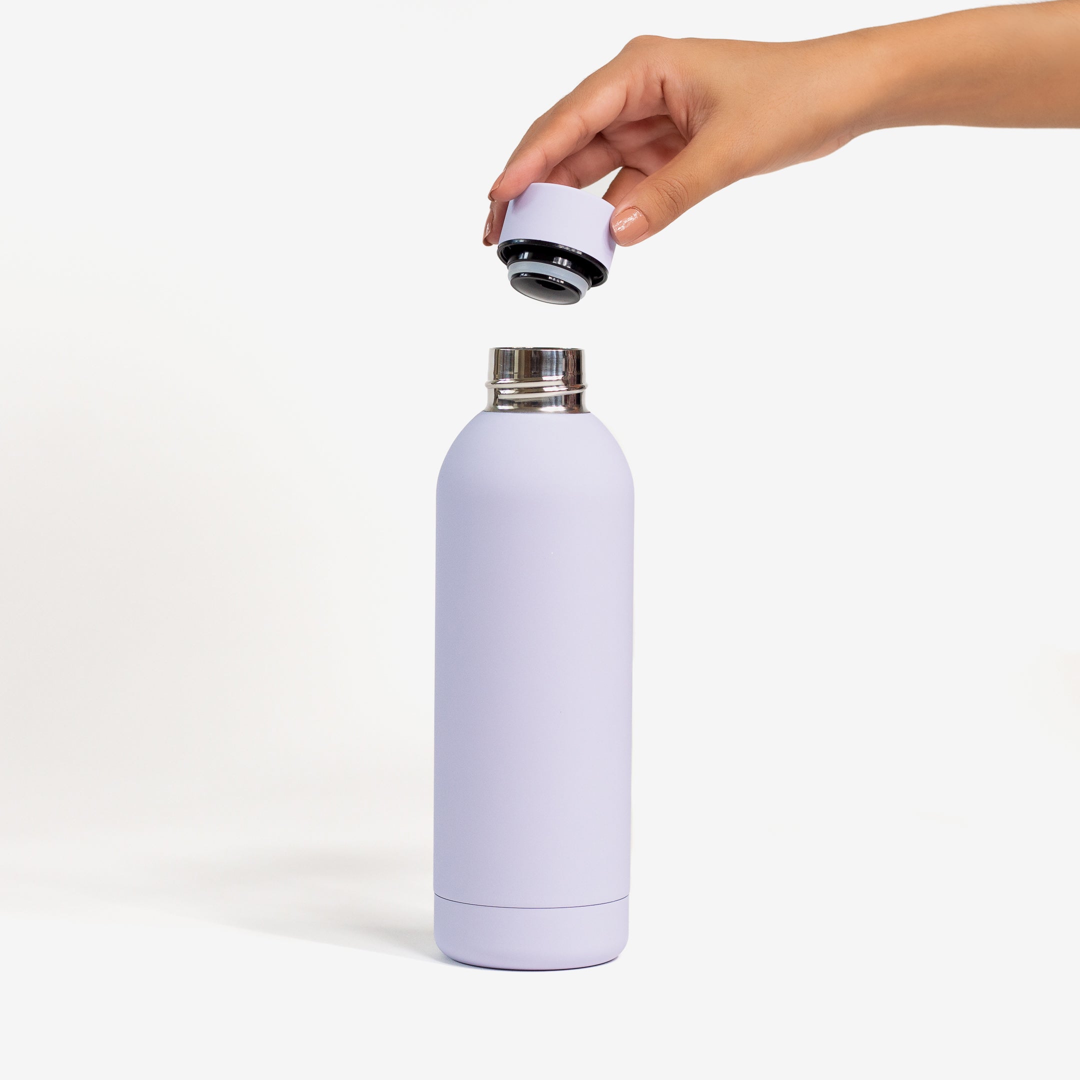 Kookumber - Personalised Water Bottle - Lilac