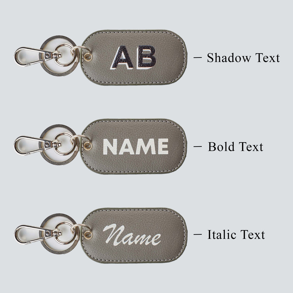 PERSONALISED RECTANGLE KEYCHAIN - PRINTED