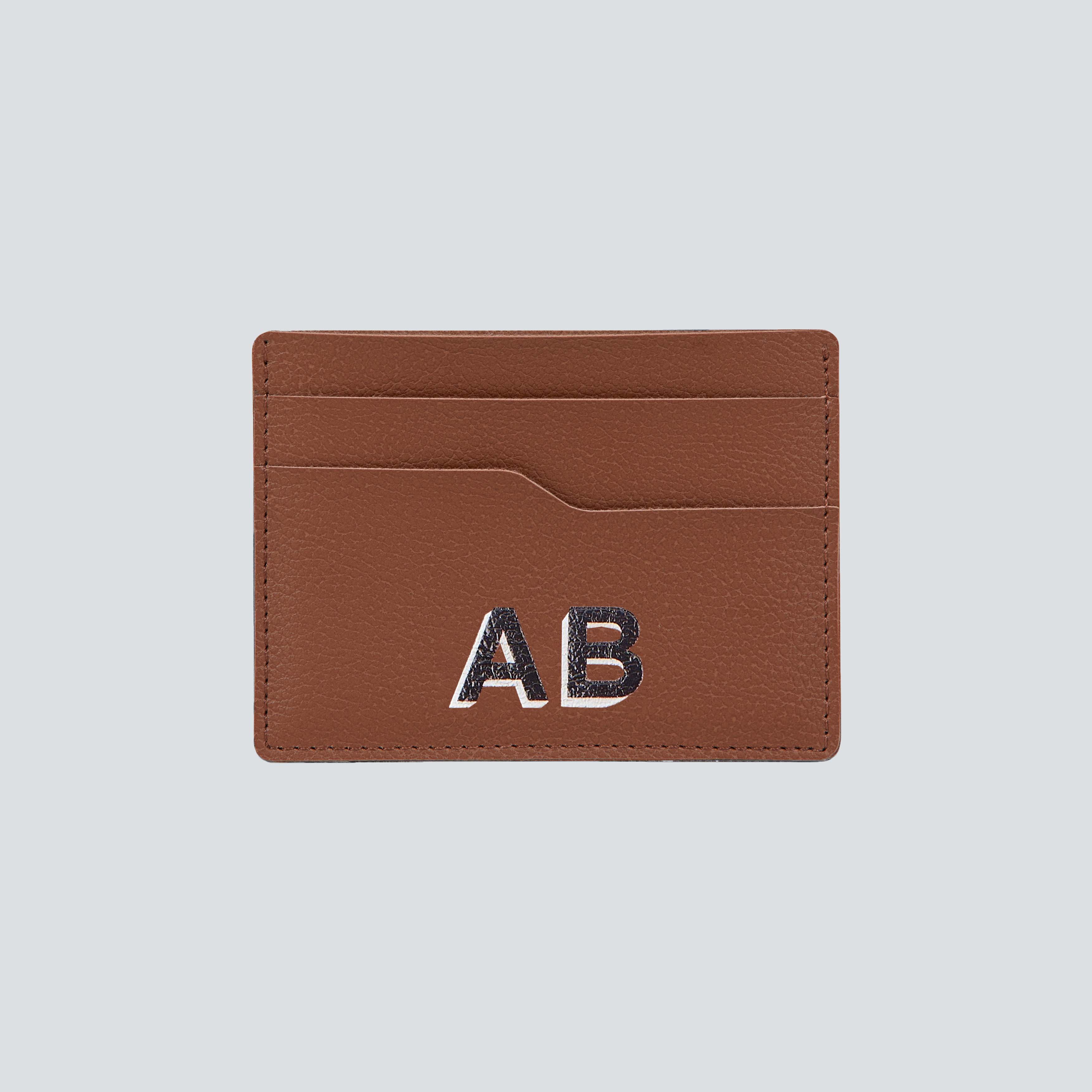 PERSONALISED SLIM CARD CASE - PRINTED