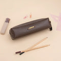 PERSONALISED STATIONERY POUCH - BROWN