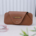 PERSONALISED SUNGLASS CASE - TAN