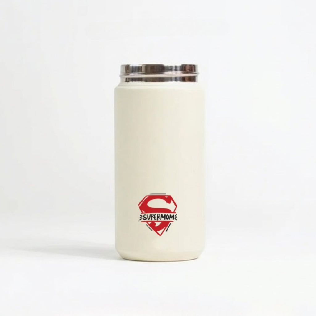 Super Mom - Personalised Tumbler (Ivory)