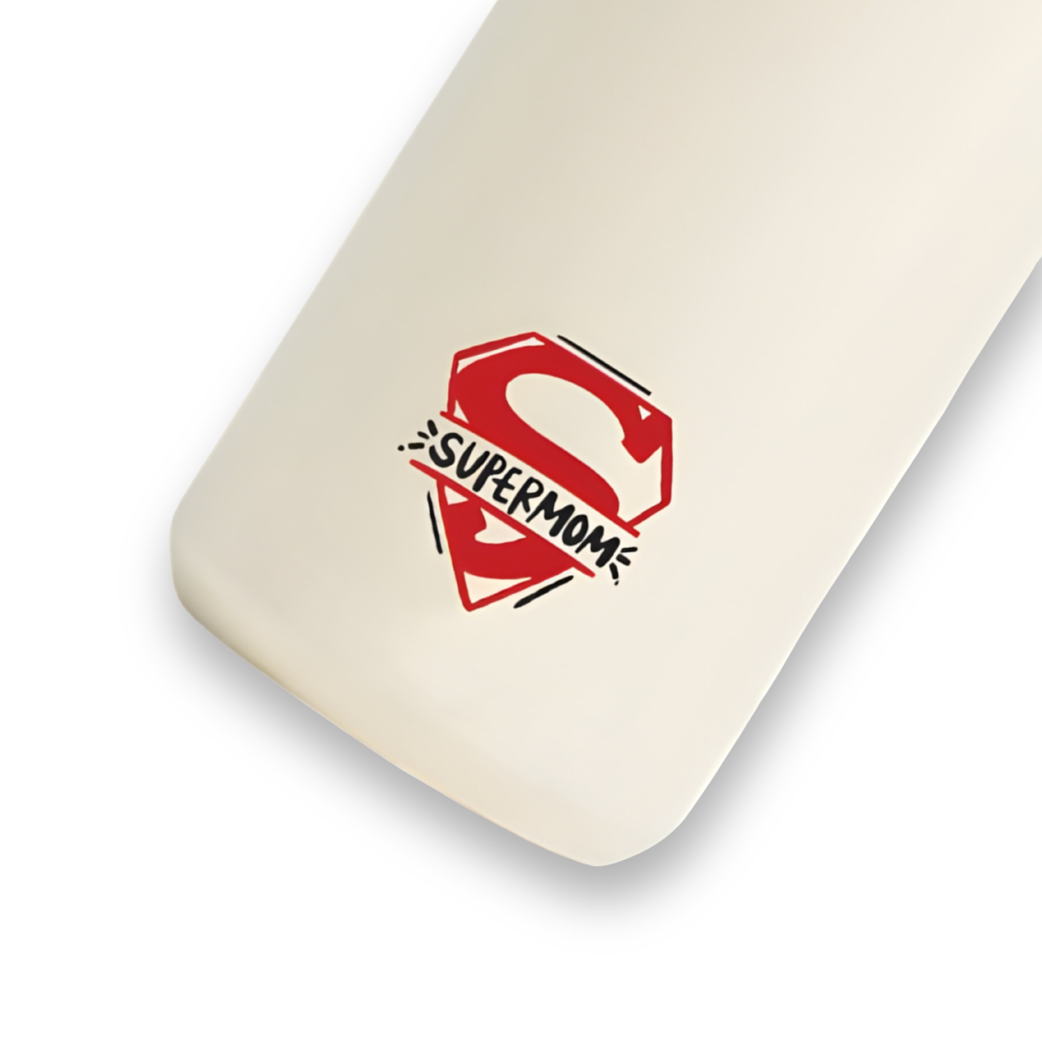 Super Mom - Personalised Tumbler (Ivory)