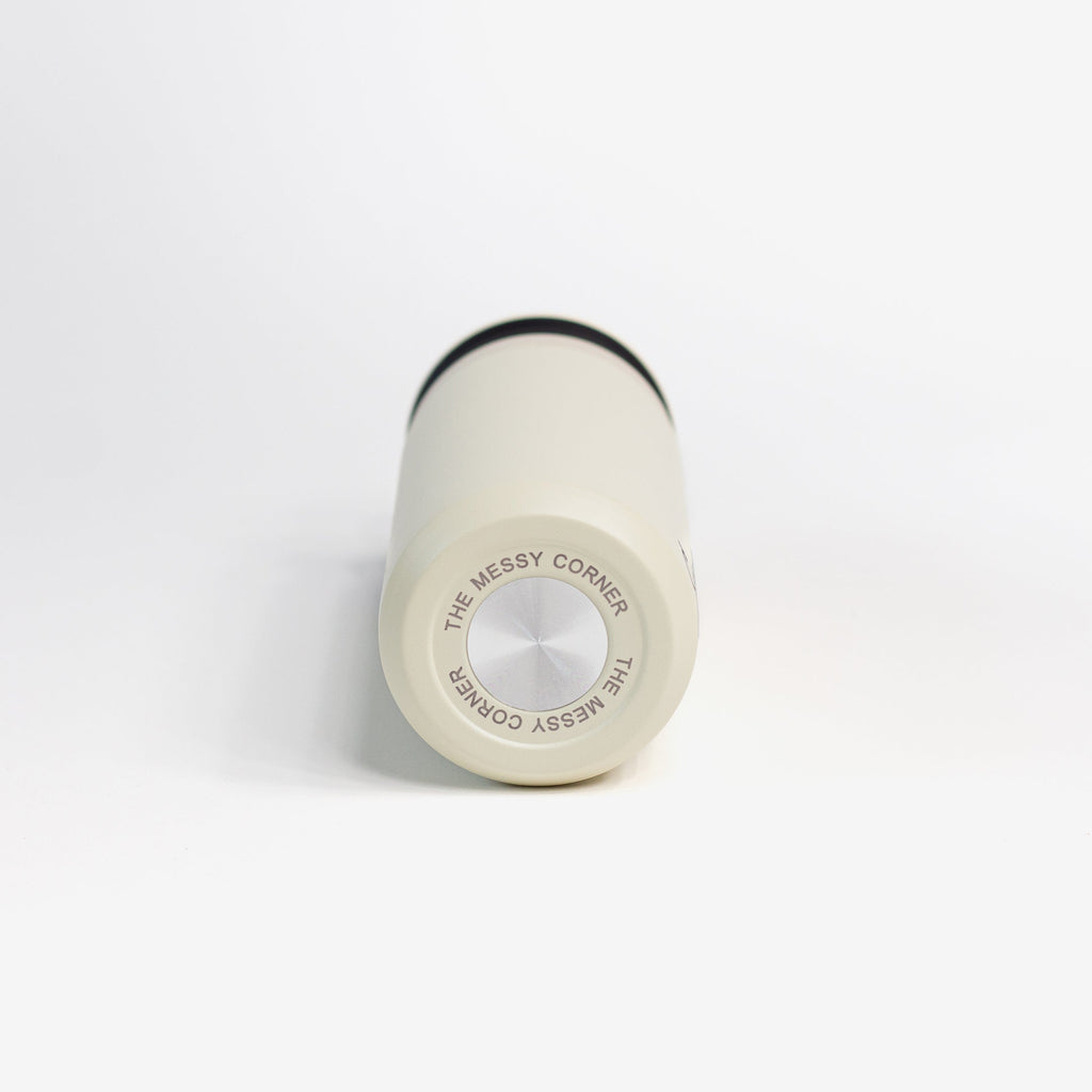 Insulated Coffee Tumbler- All Hearts (Ivory)
