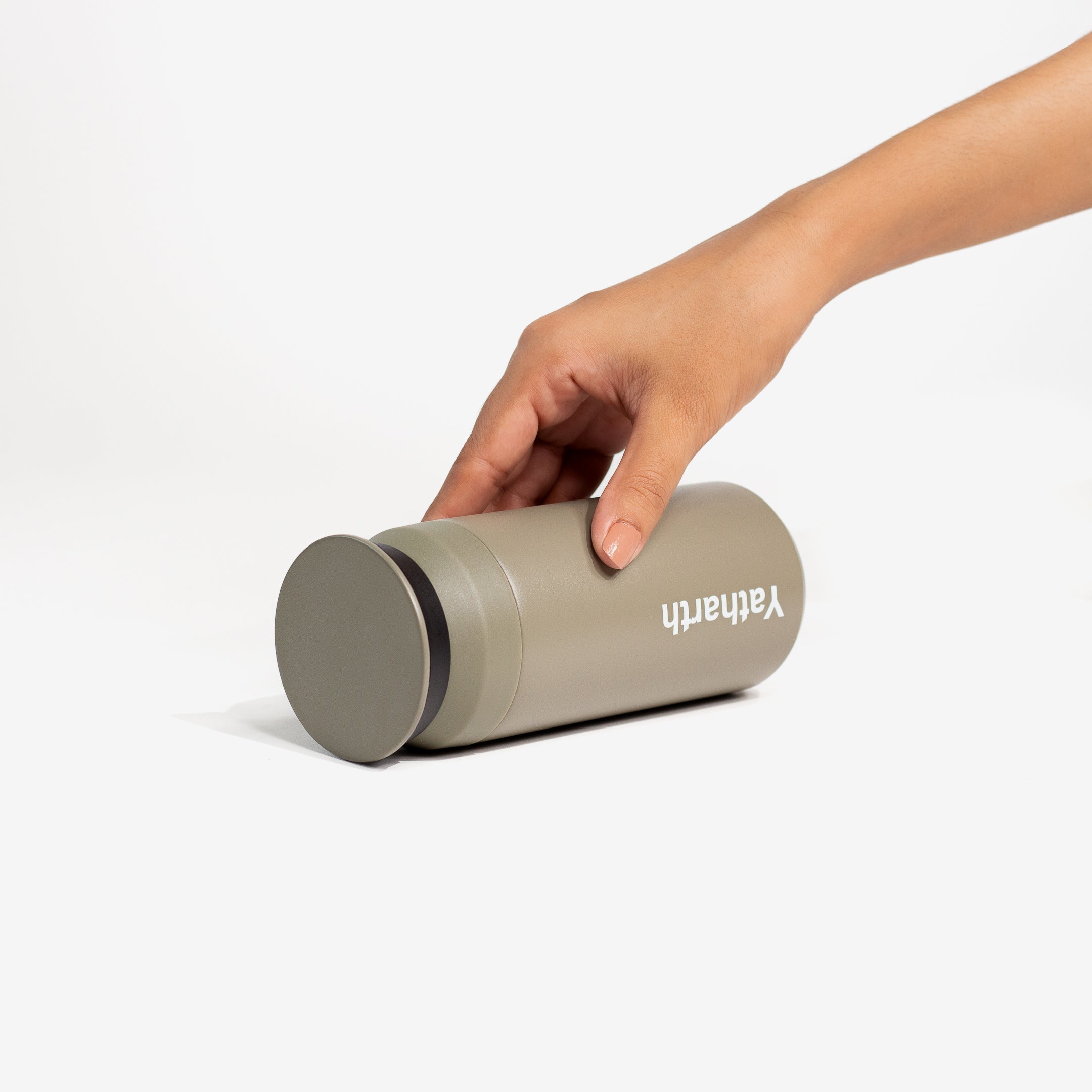 Personalised Insulated Coffee Tumbler- Olive