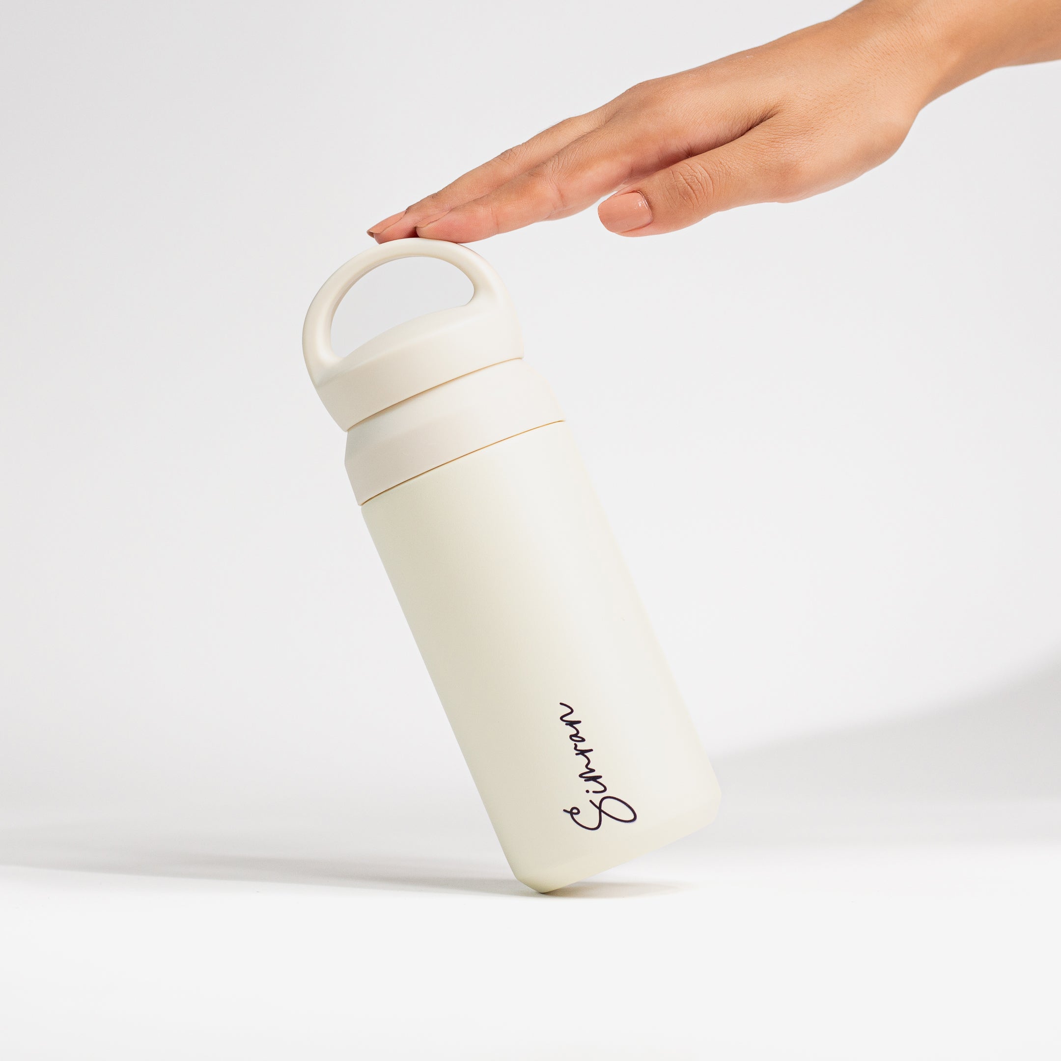 Personalised Insulated Travel Tumbler- Ivory