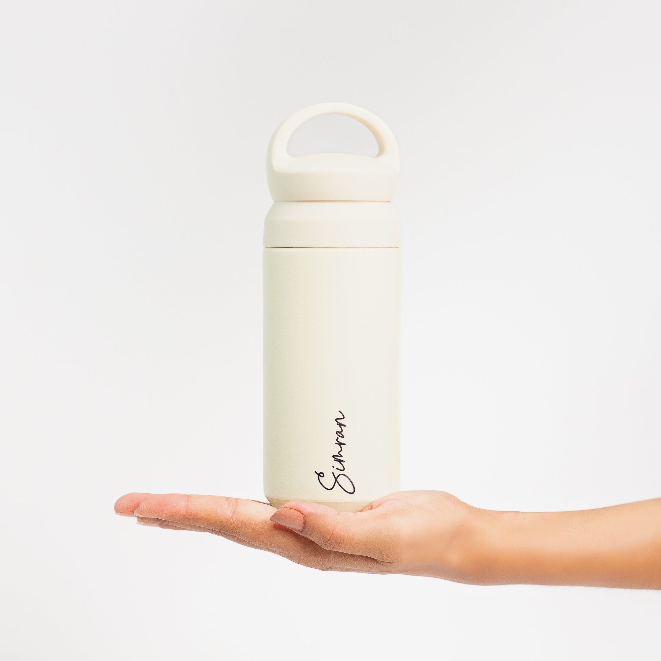 Personalised Insulated Travel Tumbler- Ivory
