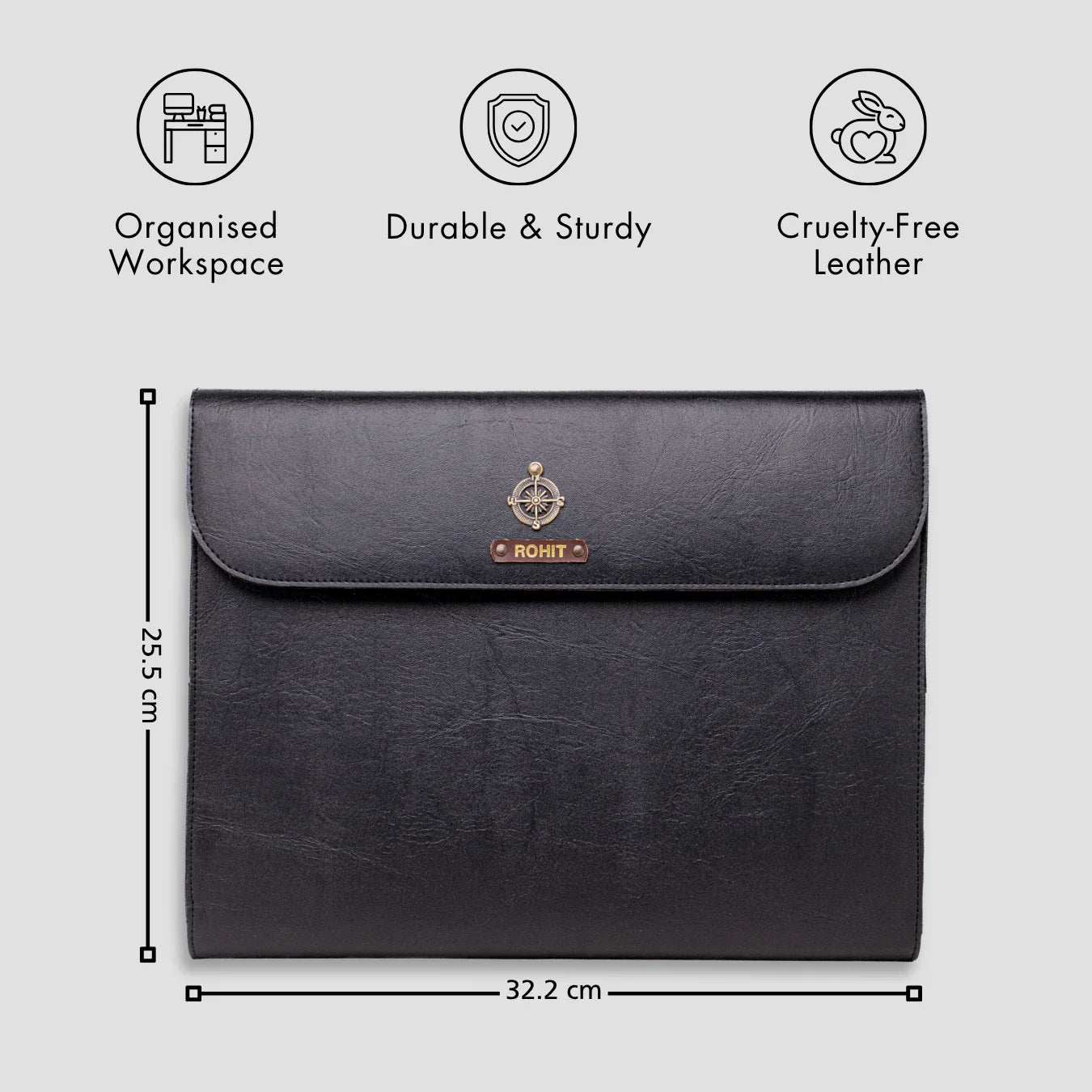 PERSONALISED ULTIMATE OFFICE ORGANISER - BLACK