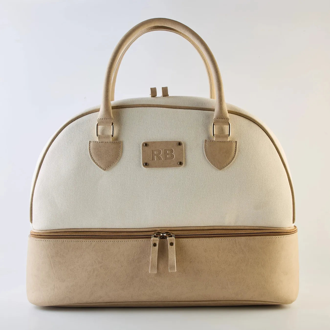 PERSONALISED WEEKENDER BAG - BEIGE