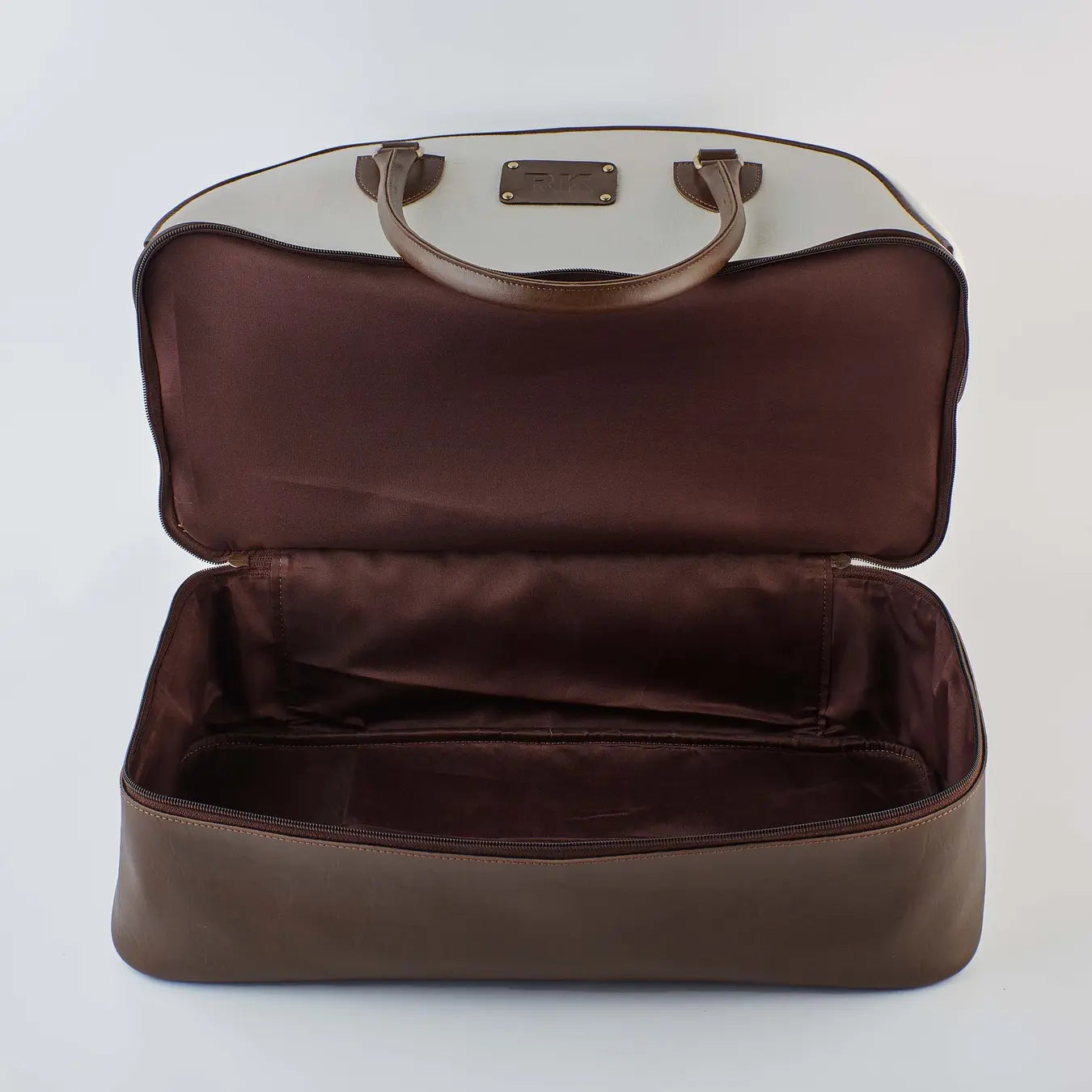 PERSONALISED WEEKENDER BAG - BROWN