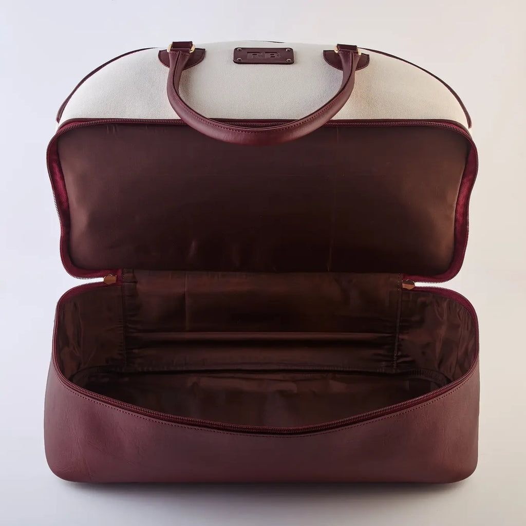 PERSONALISED WEEKENDER BAG - MAROON