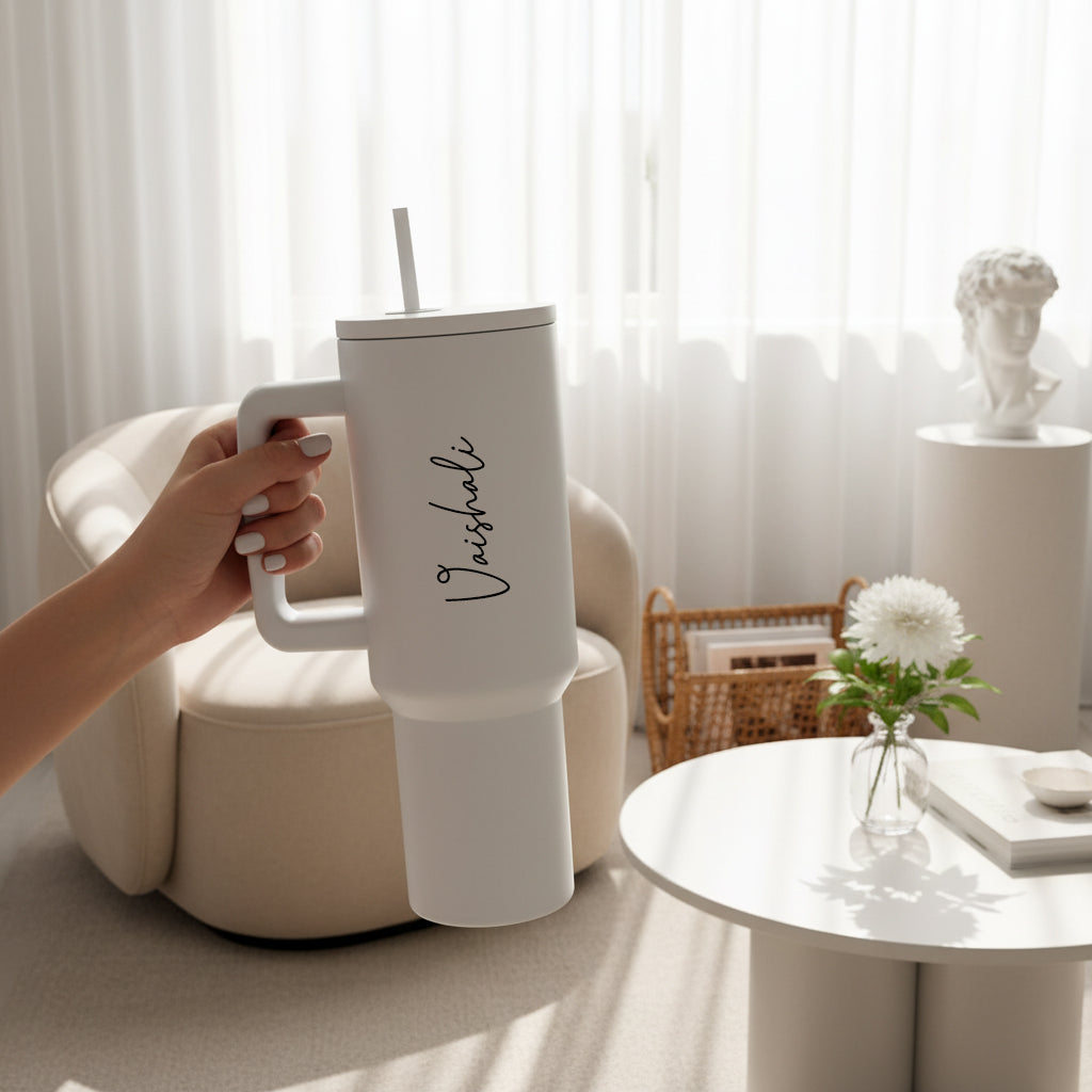 Kookumber Pro Max Tumbler - Ivory White