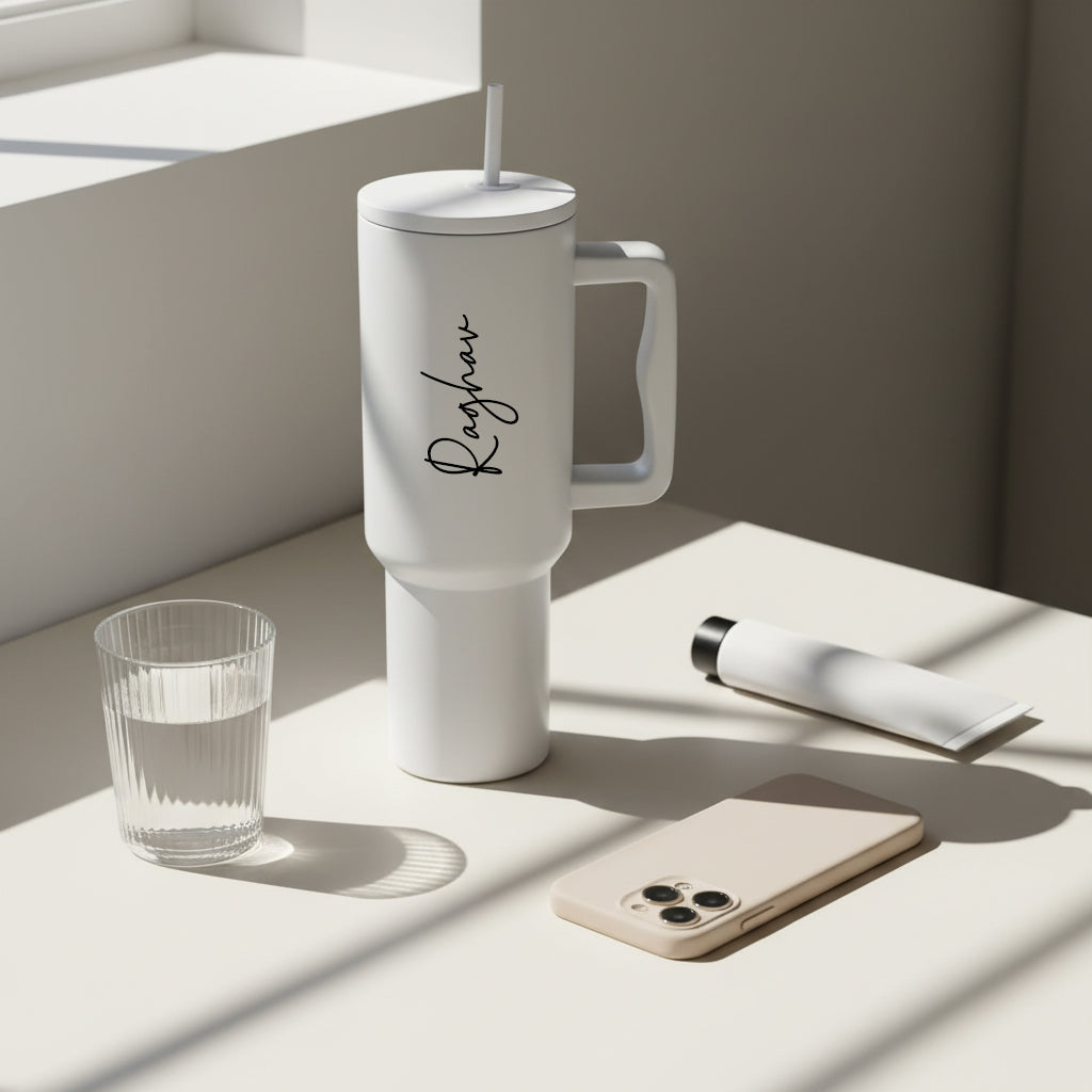 Kookumber Pro Max Tumbler - Ivory White