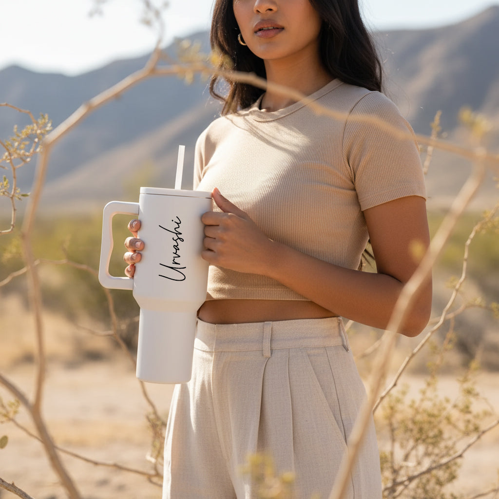 Kookumber Pro Max Tumbler - Ivory White