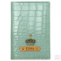 Aquamarine Vegan Executive Passport Wallet