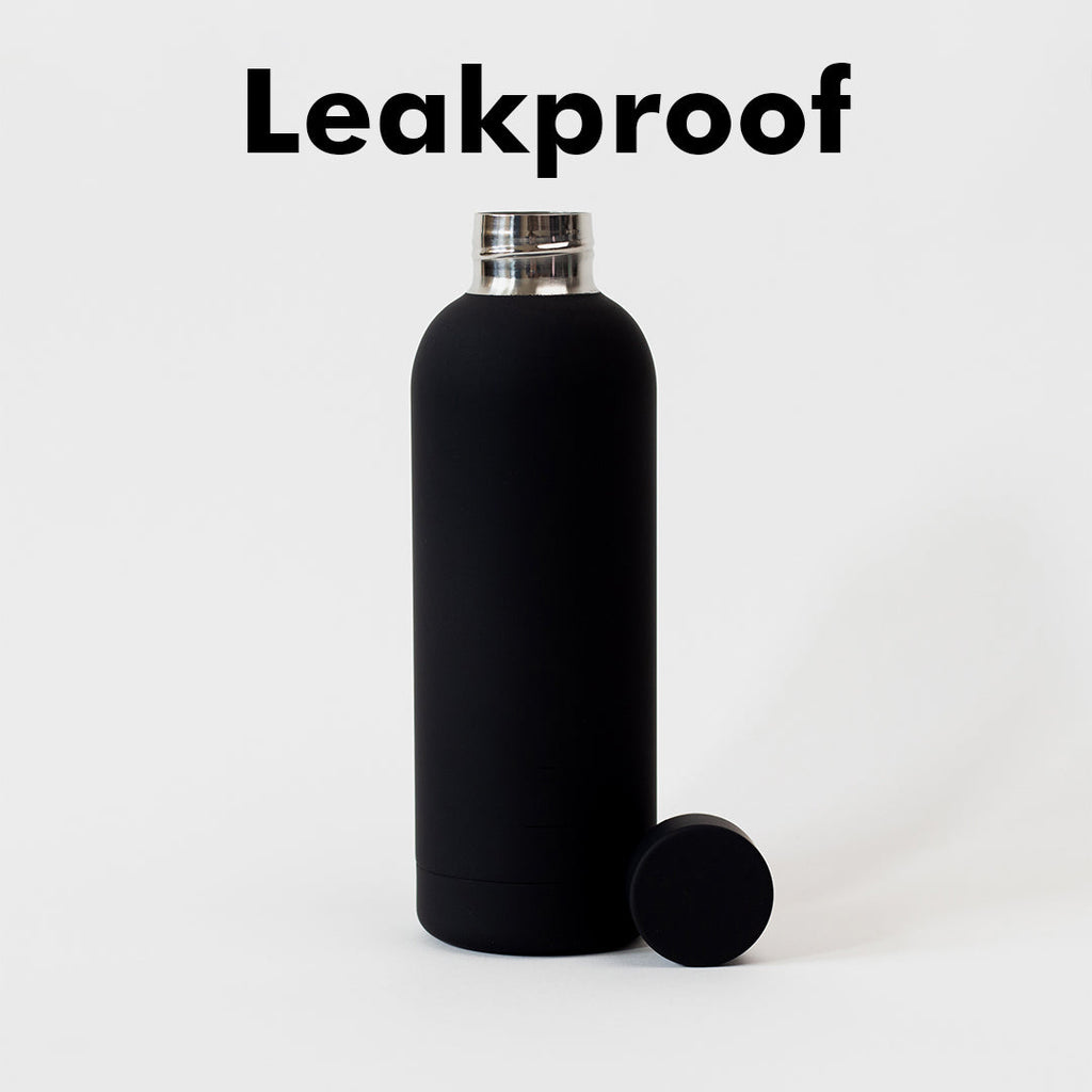 Kookumber - Personalised Water Bottle - Black