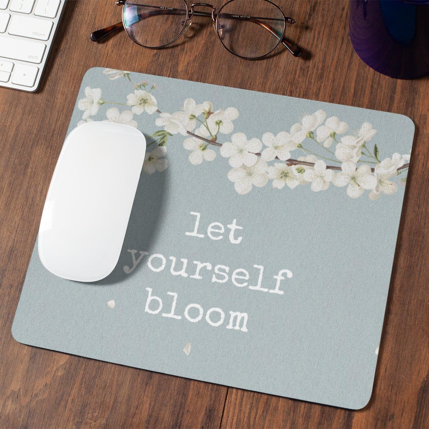 Blooming Personalised Quote Mouse Pad - Gift Lift