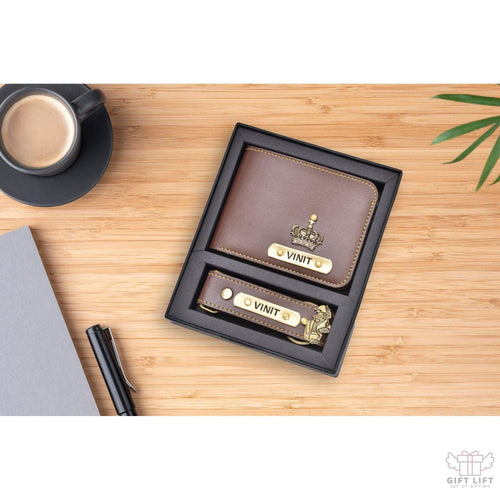 Brown Personalized Men's Combo