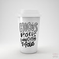 Coffee Lover Quote Coffee Tumbler