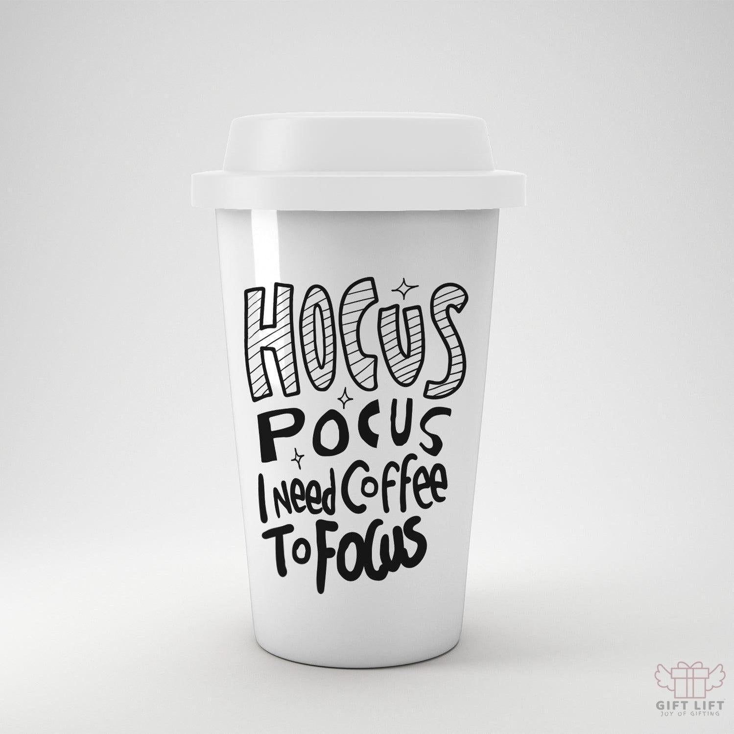 Coffee Lover Quote Coffee Tumbler