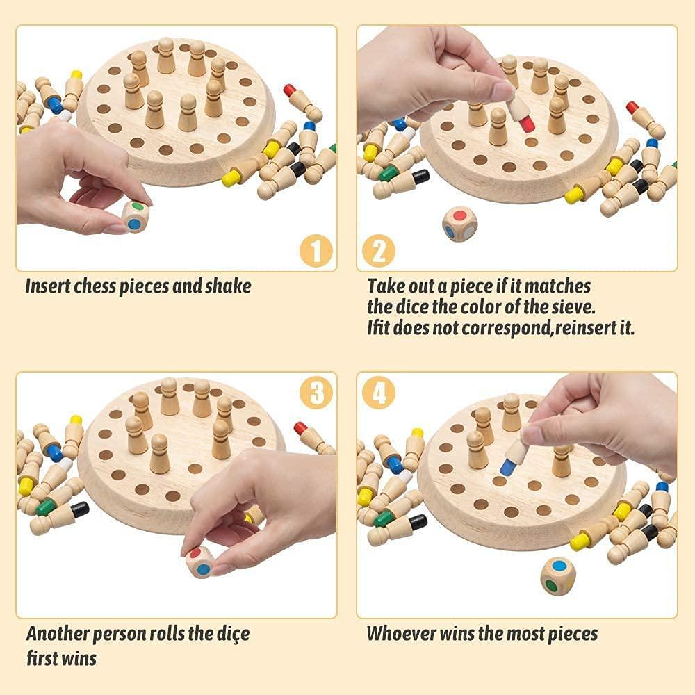 Colorful Memory Chess - Gift Lift