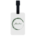 Custom Botanical Leaves Luggage Tag - Gift Lift