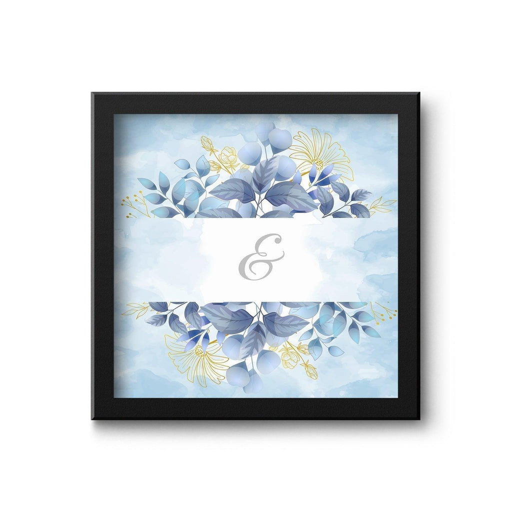 Custom Floral Couple Name Frame - Gift Lift
