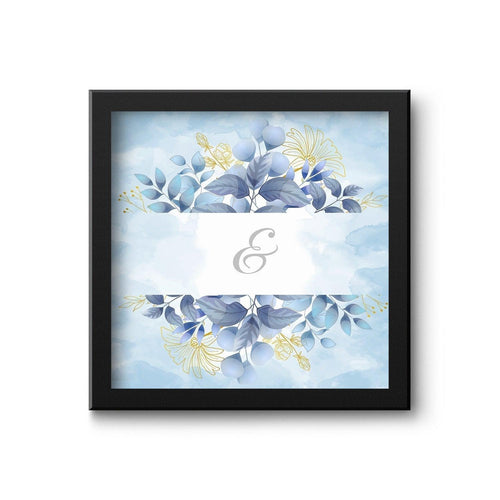 Custom Floral Couple Name Frame - Gift Lift