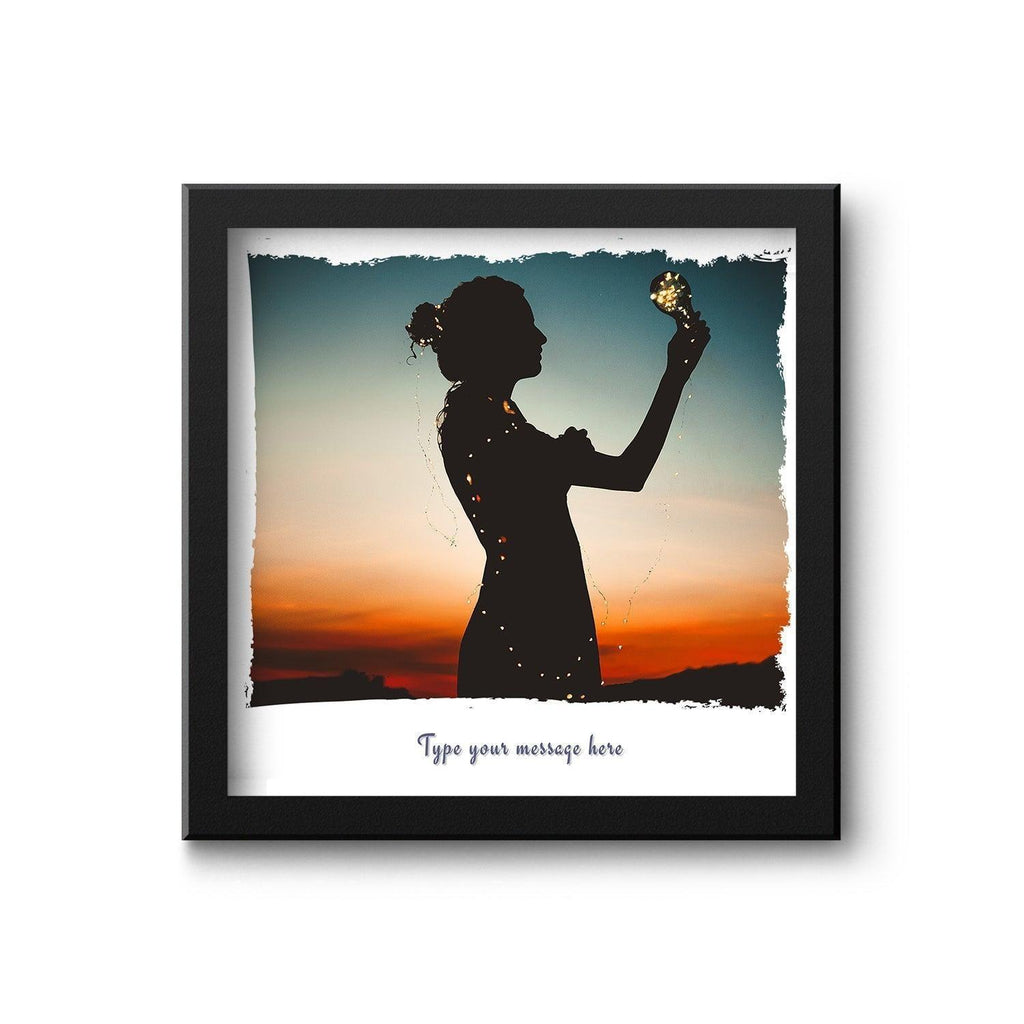 Custom Image With Message Frame - Gift Lift