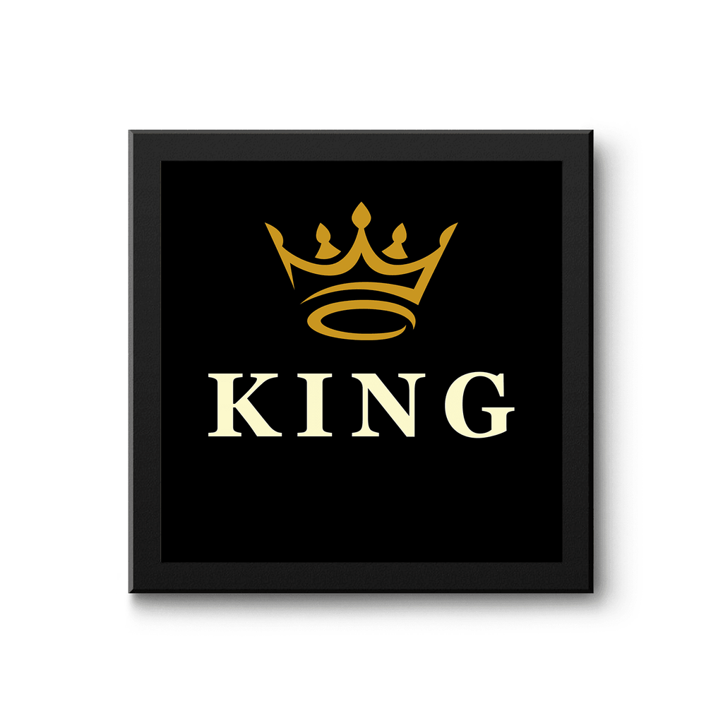 Custom King Crown With Name Frame - Gift Lift