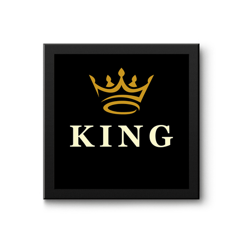 Custom King Crown With Name Frame - Gift Lift