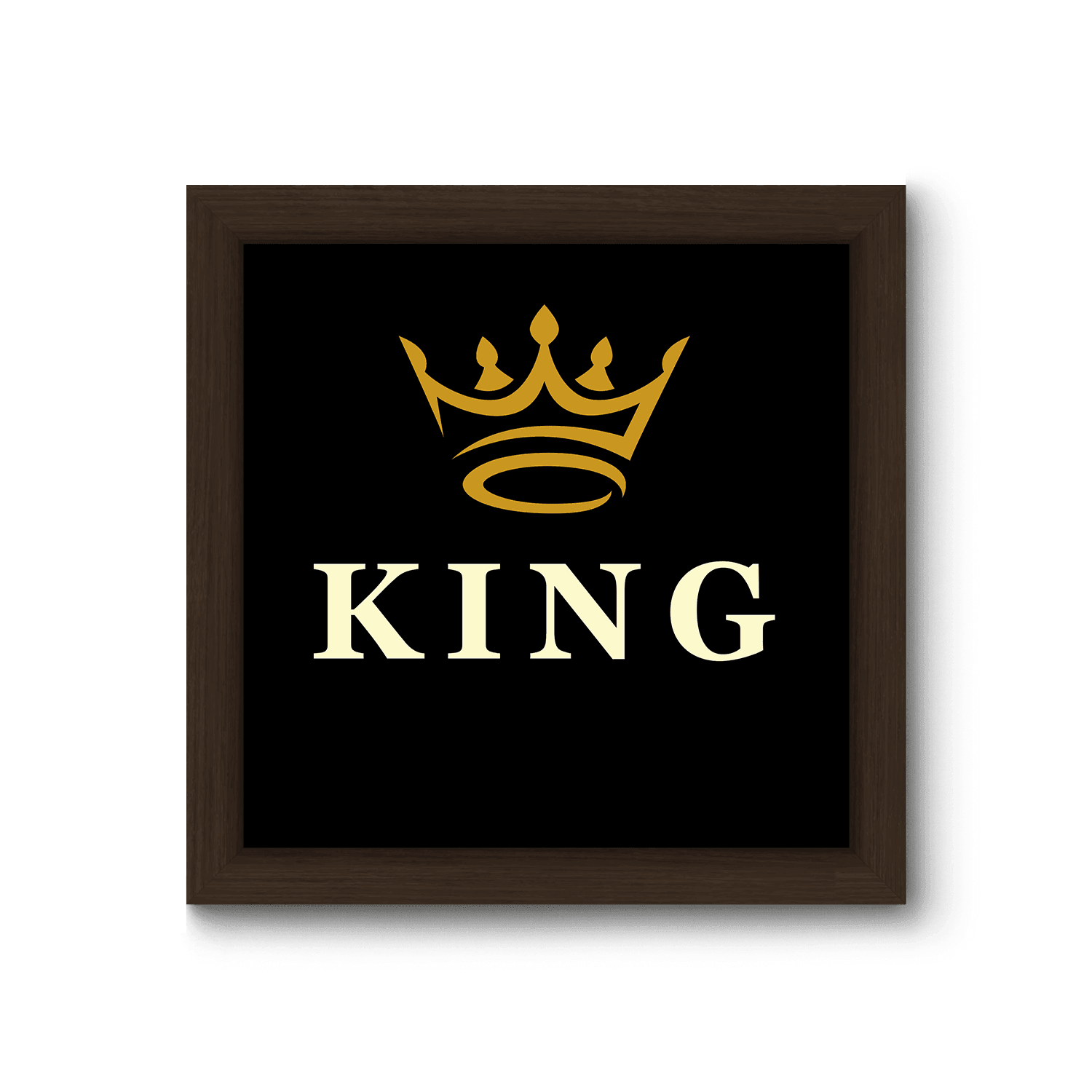 Custom King Crown With Name Frame - Gift Lift