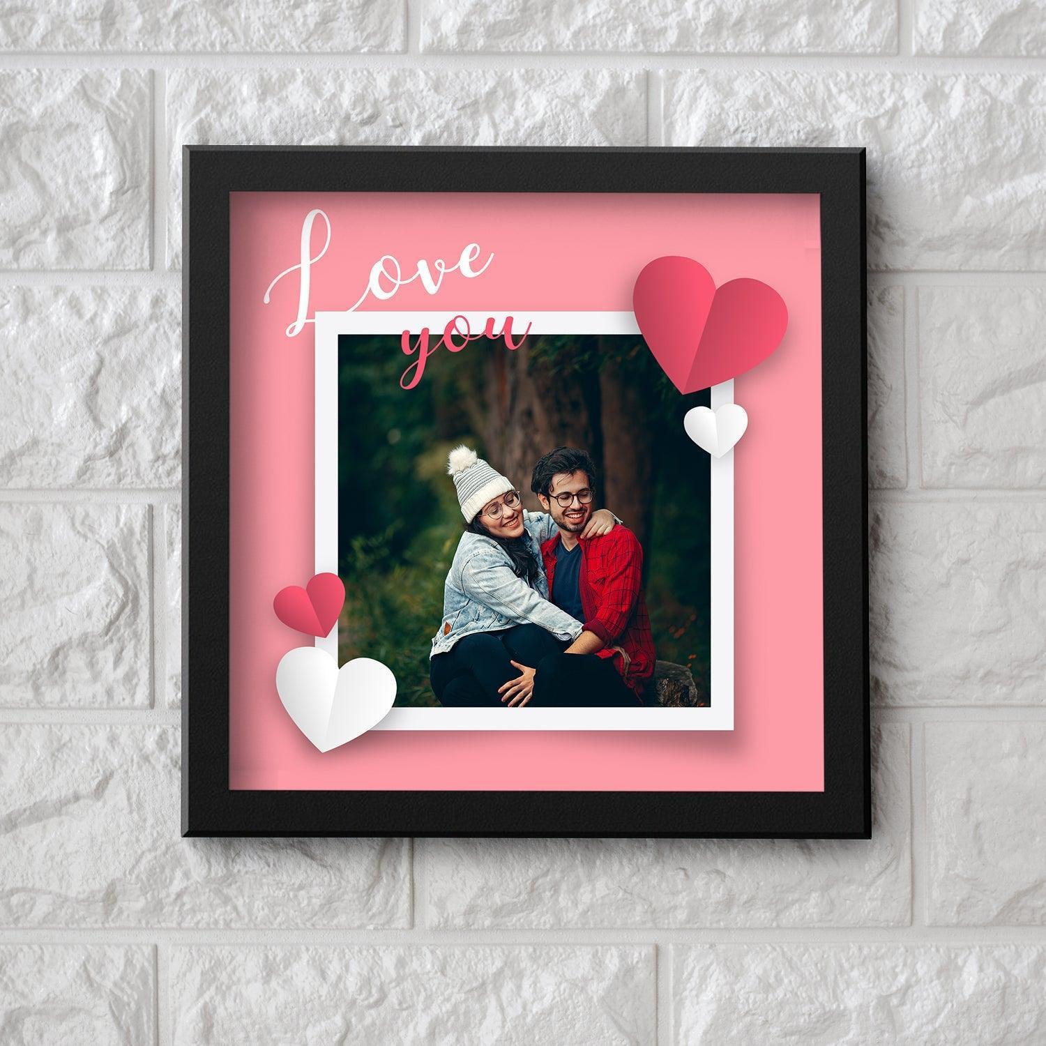 Custom Love You Quote Frame - Gift Lift