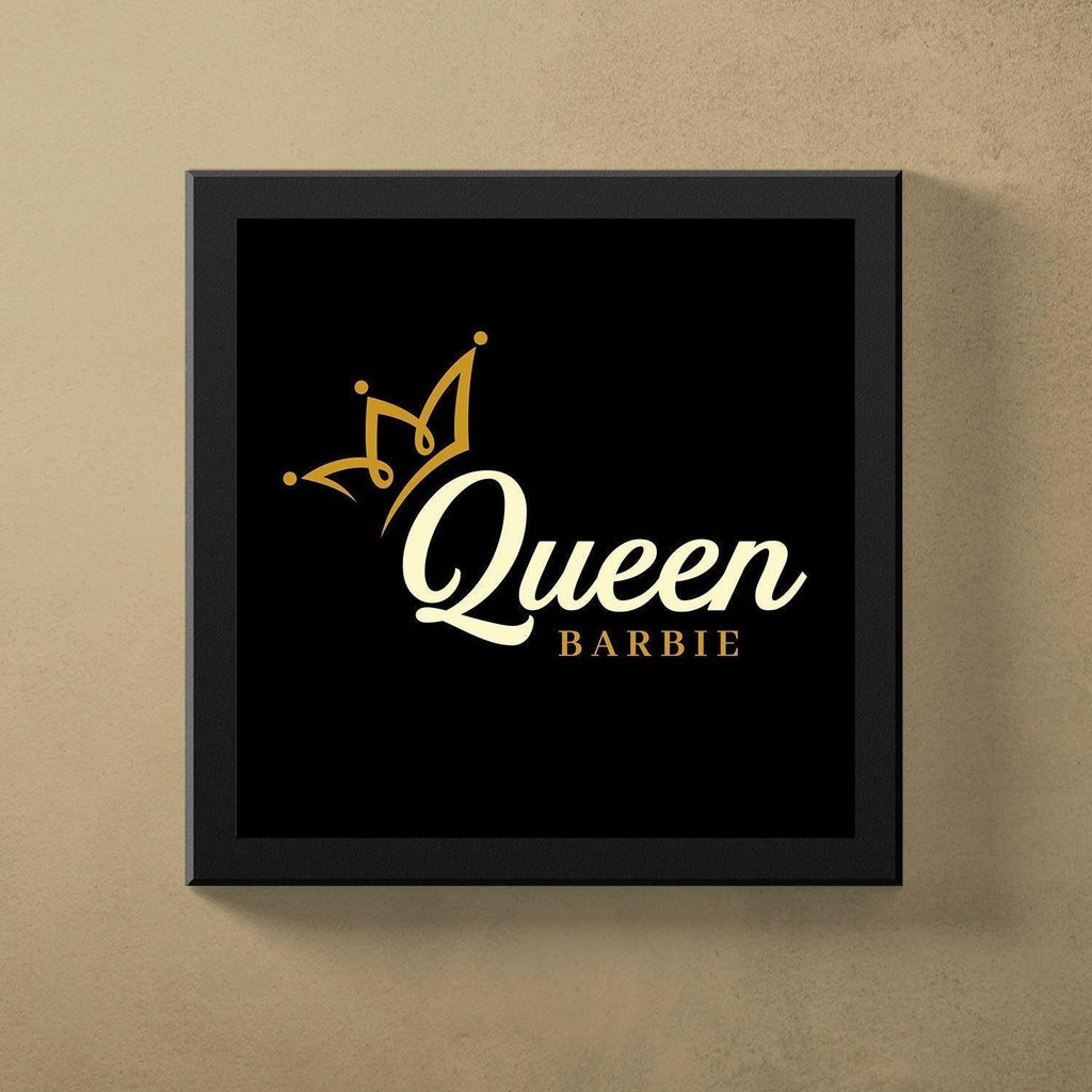 Custom Queen Crown With Name Frame - Gift Lift