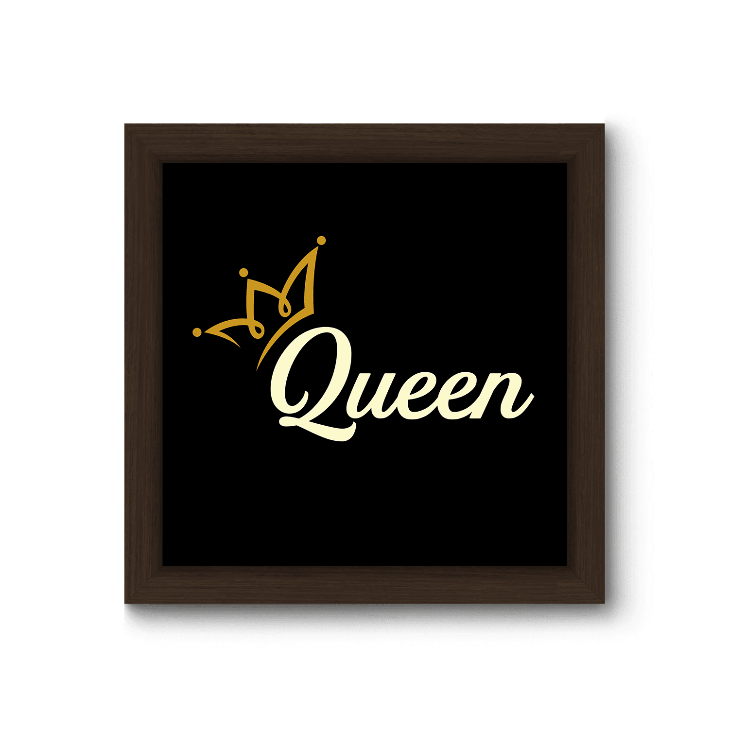 Custom Queen Crown With Name Frame - Gift Lift
