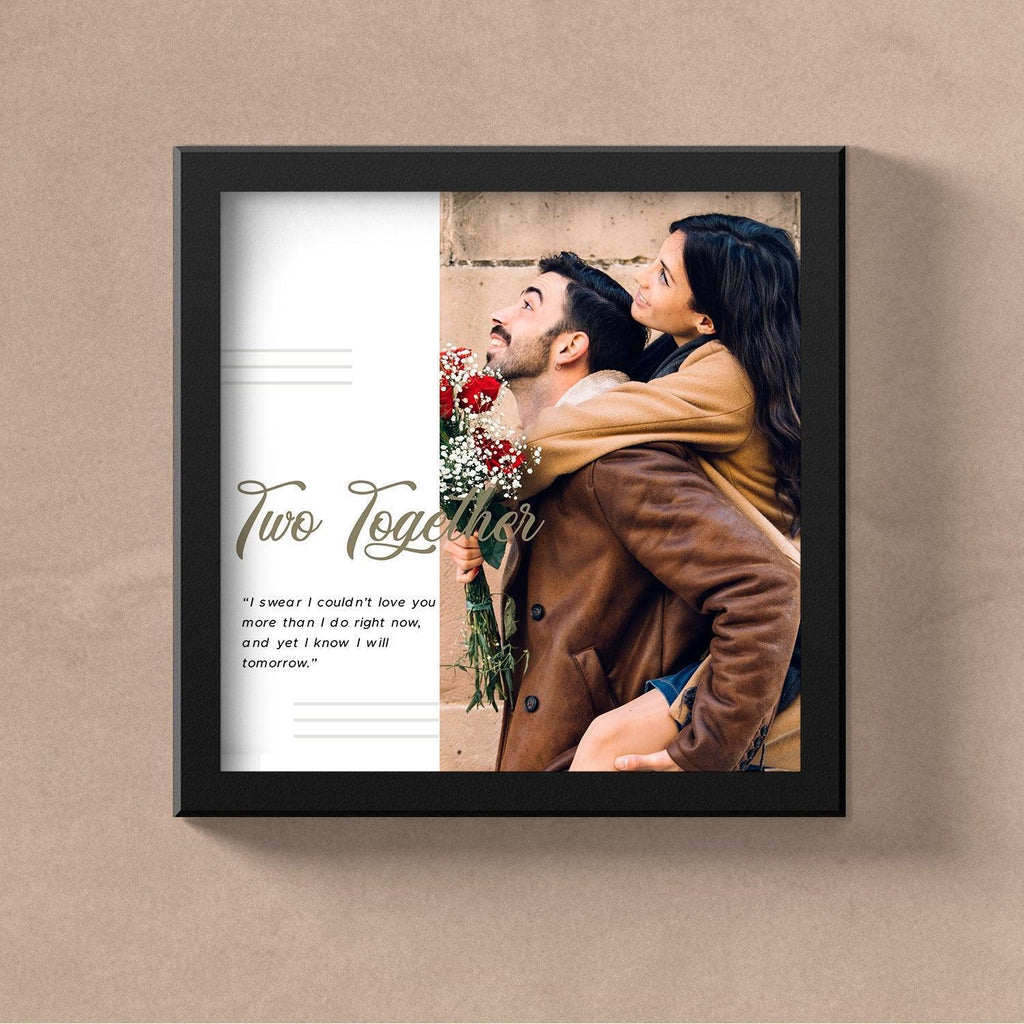 Custom Quote Message Image Frame - Gift Lift
