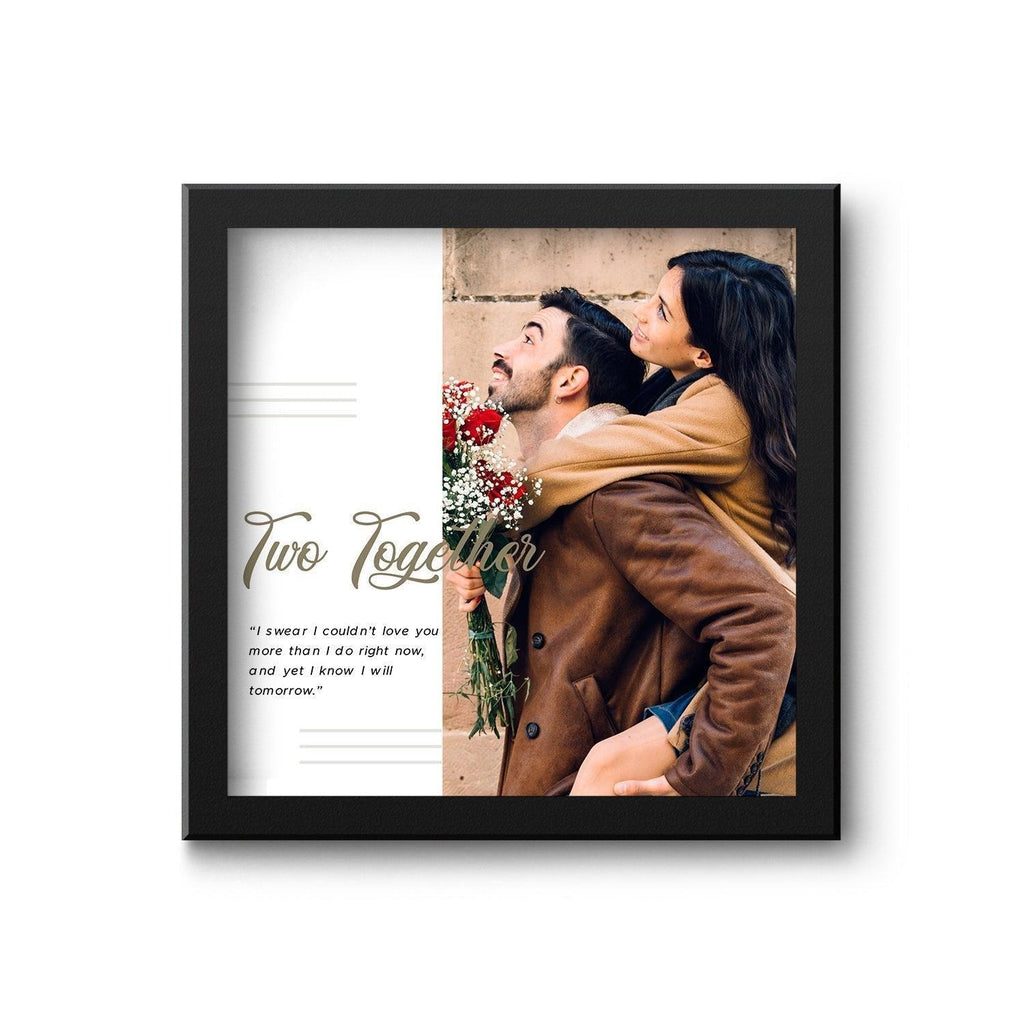 Custom Quote Message Image Frame - Gift Lift