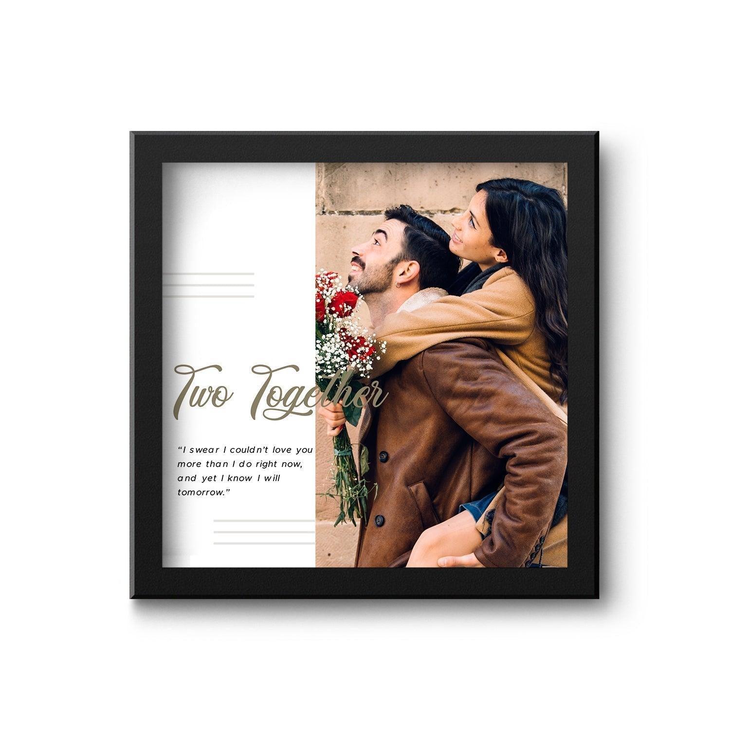Custom Quote Message Image Frame - Gift Lift