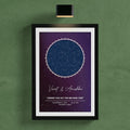 Custom Skymap Wall Frame | Personalised Gift - Gift Lift
