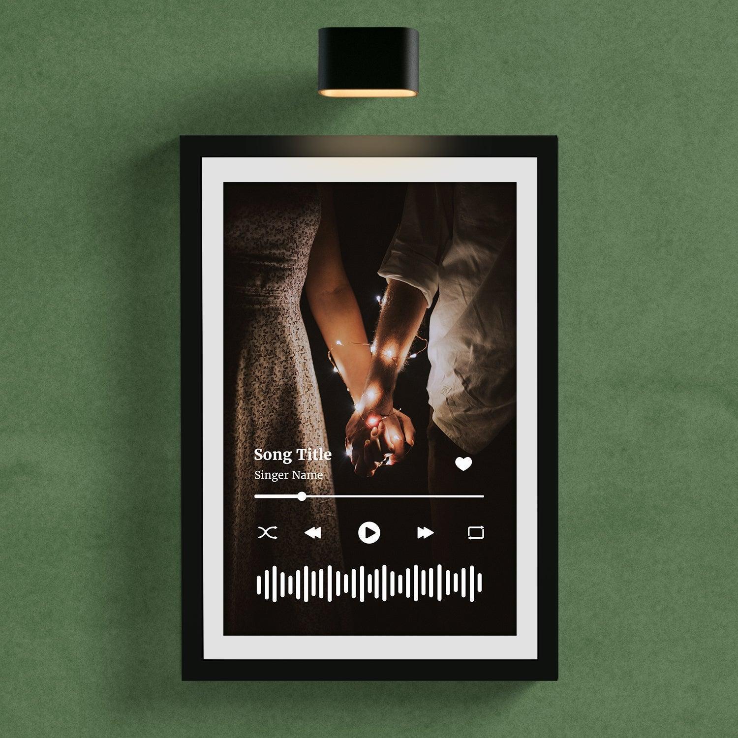 Custom Song frame Full Image - Gift Lift