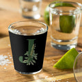 Custom Your Botanical Initial Shot Glass - Gift Lift